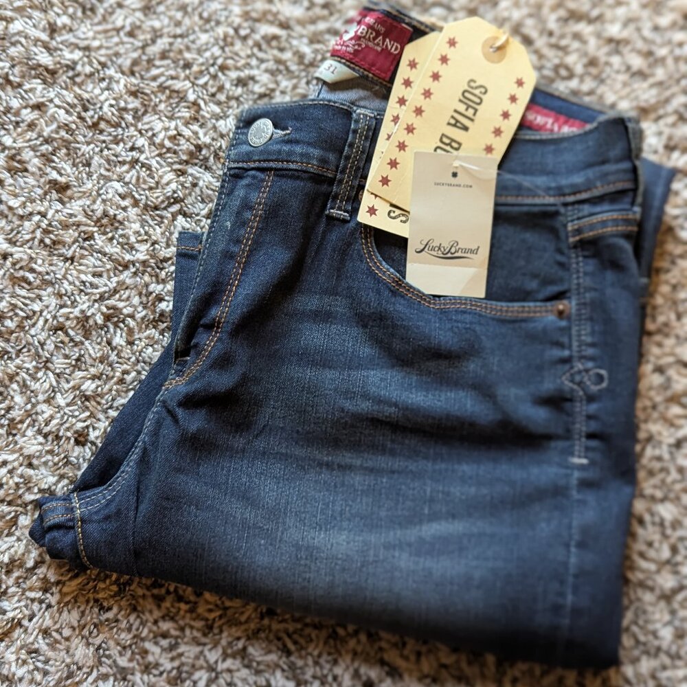 Lucky Brand Sofia Boot jeans